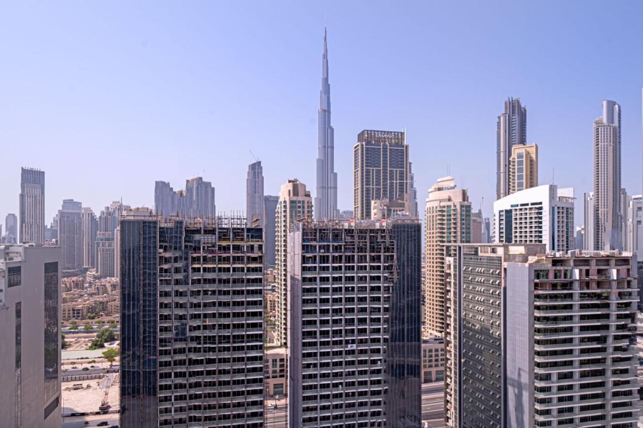 Alluring 1 Bd Apartment In Business Bay With Burj Khalifa View Dubaï Extérieur photo